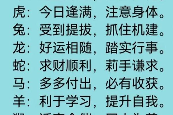 2025年4月18日生肖运势详解